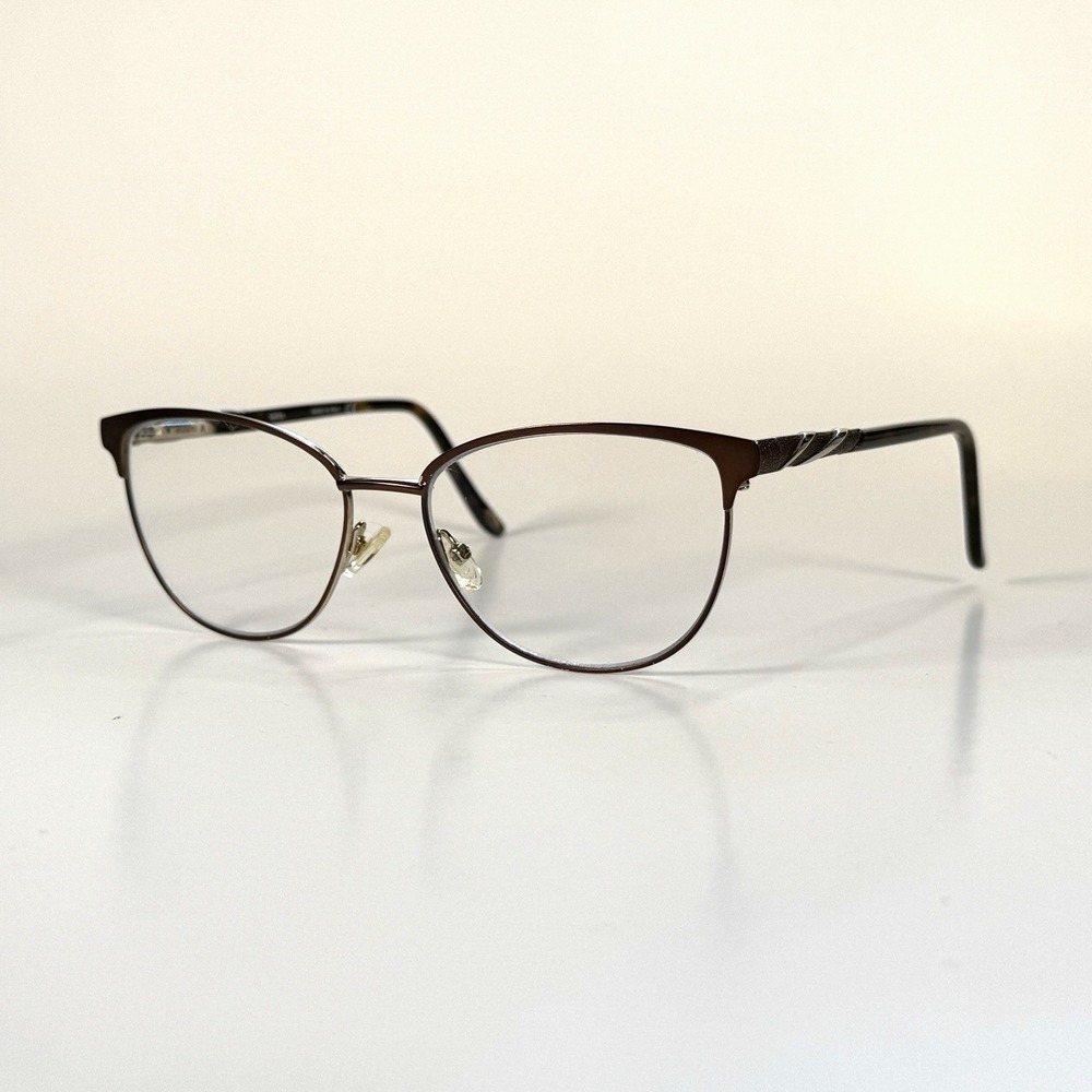 Safilo Emozioni EM4399 FG4 Eyeglasses Frame Only 54-16-140 Cat Eye Brown Italy